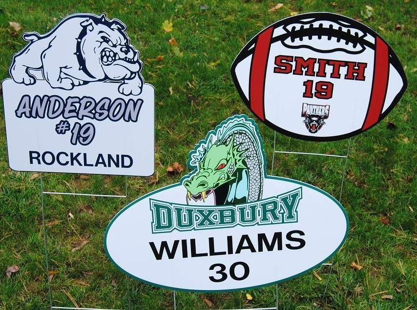 Custom lawn signs