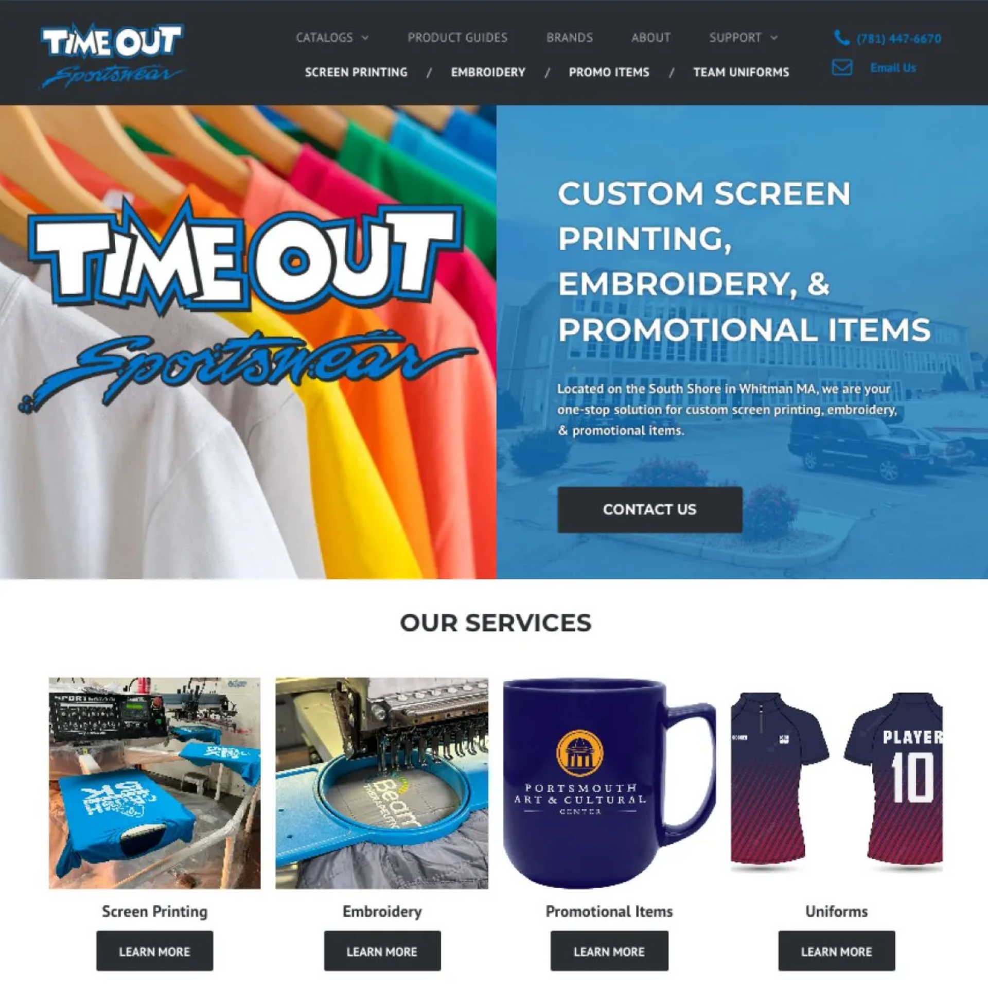 custom catalog website