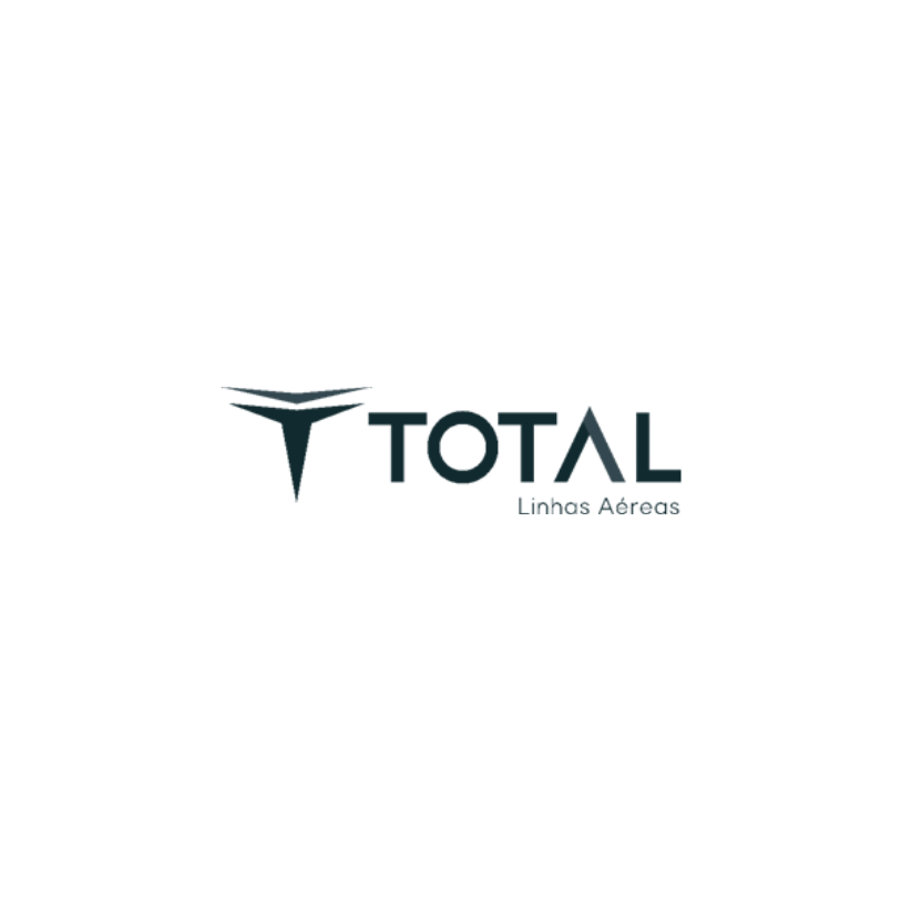 A logo for a company called total linhas aereas.