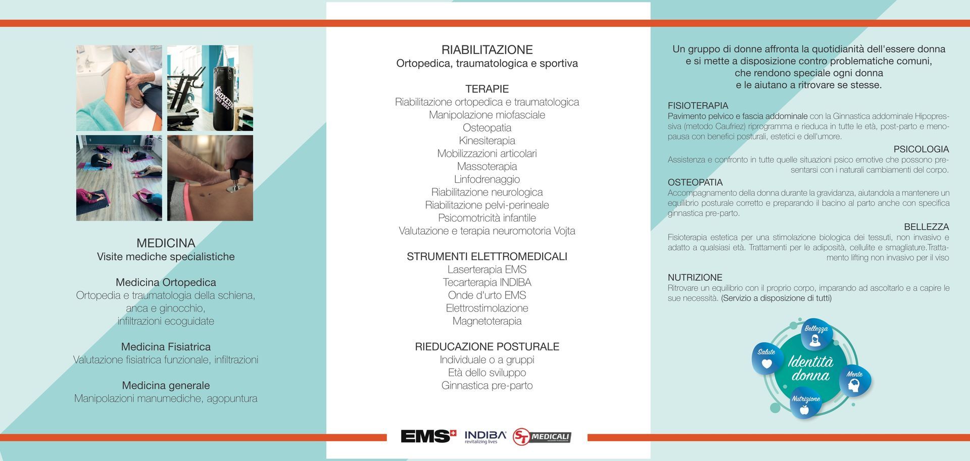 Una brochure con sopra la foto di un cane.