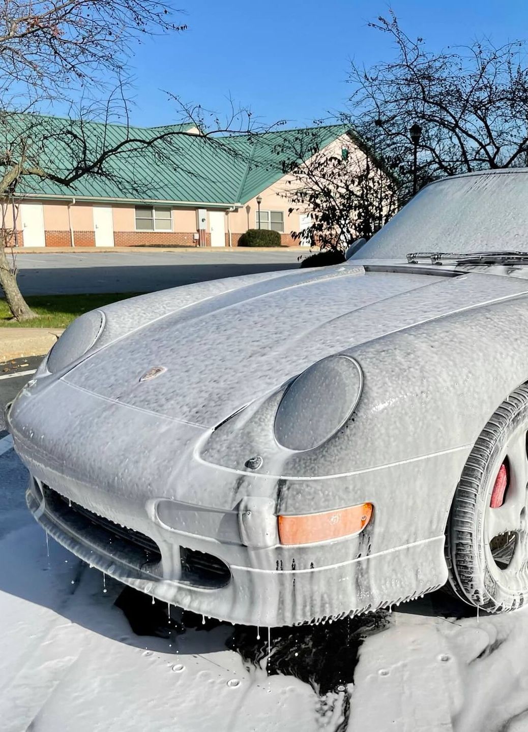 Professional auto detailing Lancaster PA foam wash