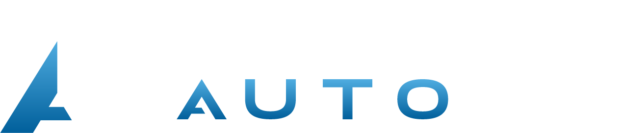 A blue car with the word refined below it on a white background.