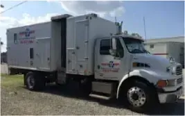 Paper Shredding truck