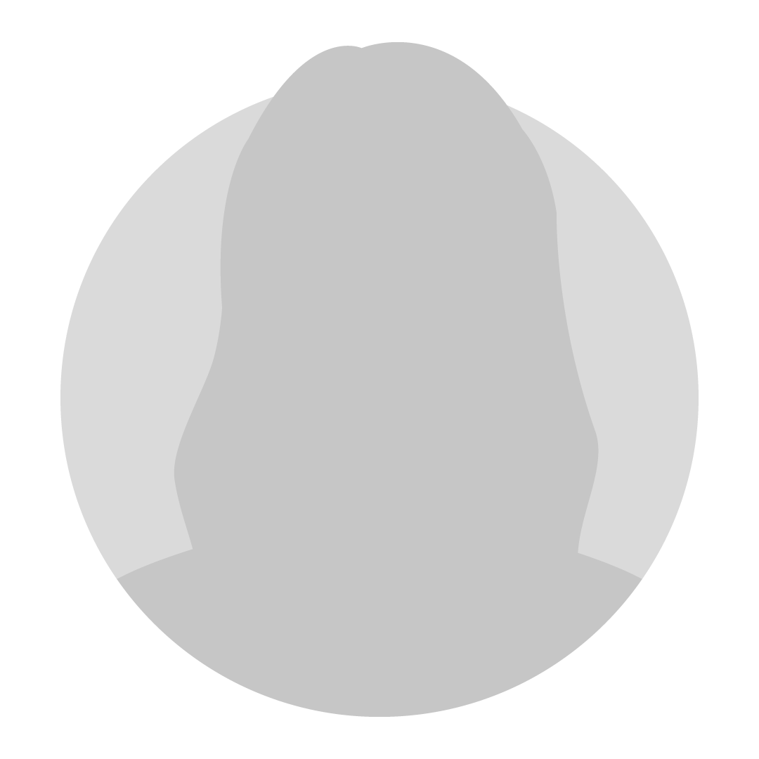 A light gray circular profile icon showing a generic human silhouette.