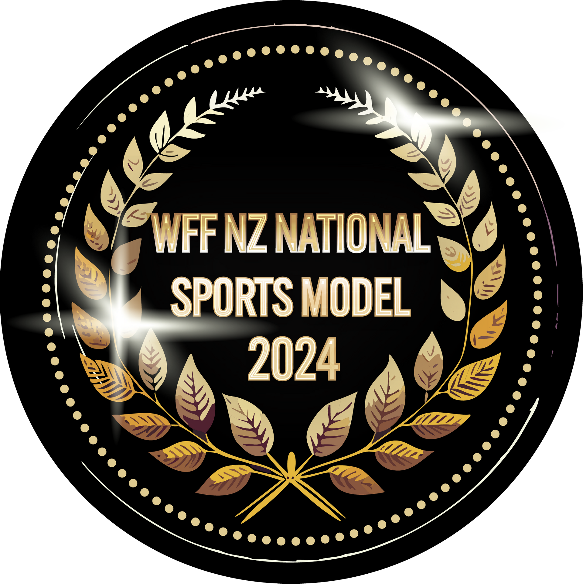 The logo for the wff nz national sports model 2024