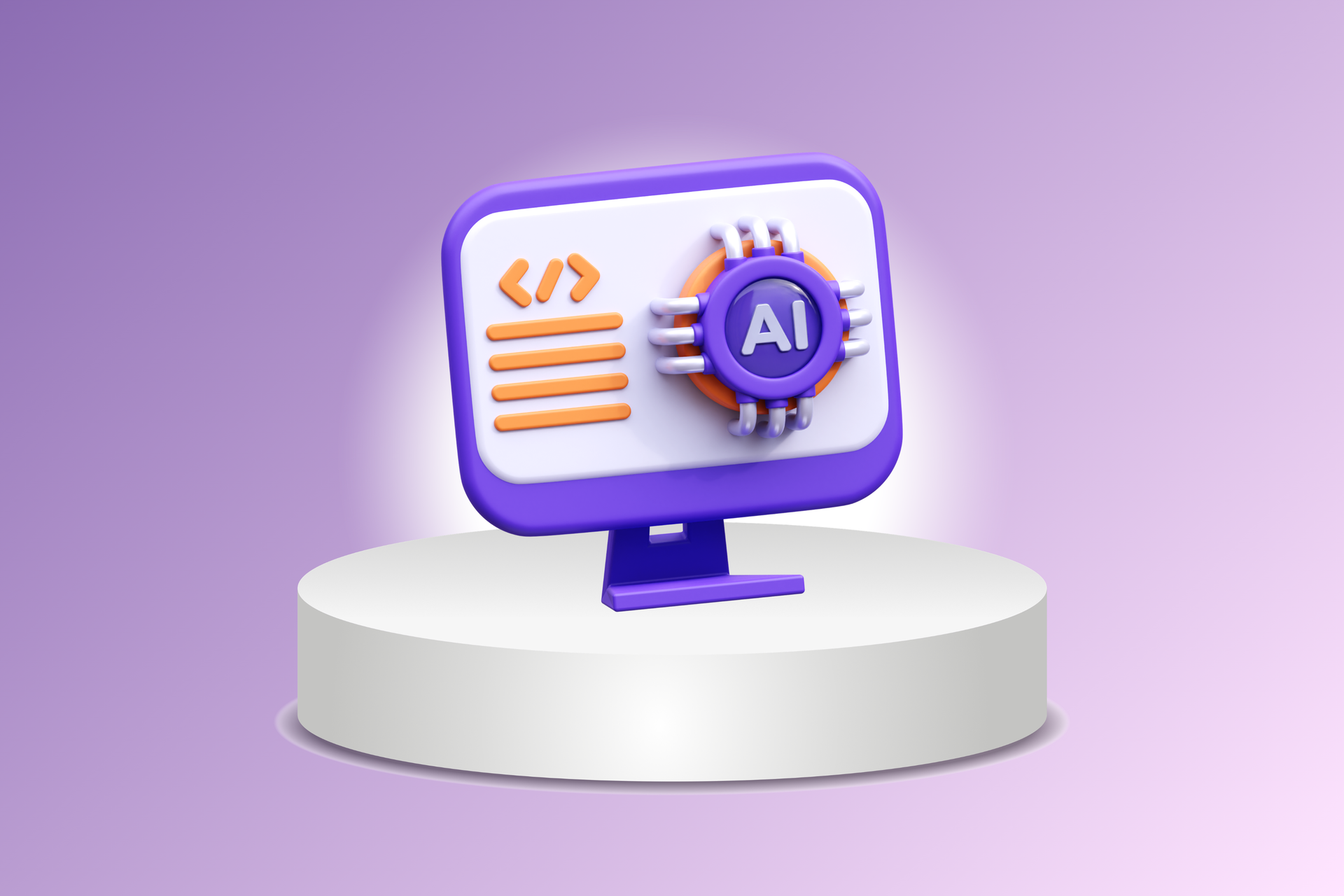 Podcast cover with purple AI icon on a white pedestal and text: “Episode 0: AI-Ready Engineering”