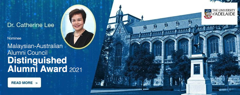 Dr Catherine Lee Banner - Australian Distinguished Alumni Award 2021