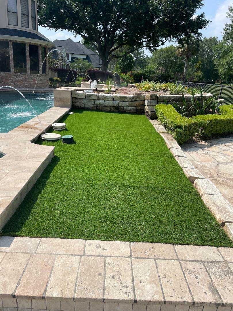 Lush Green Lawn — Houston, TX — B.E Lawn Services