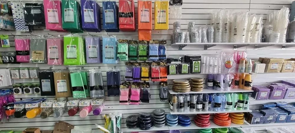 Shelves Stocked With Packaged Products — Creative Events Innisfail in Innisfail, QLD