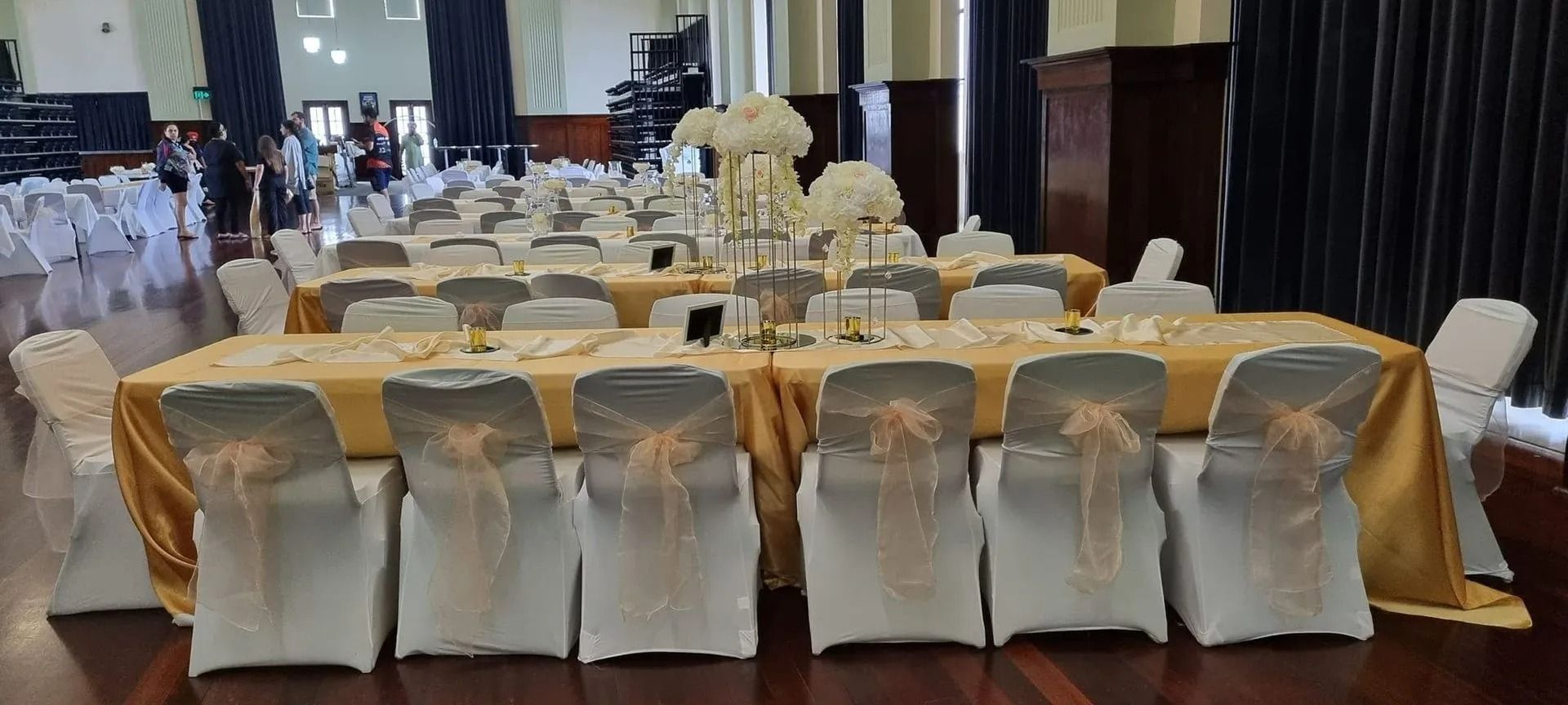 A Banquet Hall With Tables Set for a Formal Event — Creative Events Innisfail in Innisfail, QLD