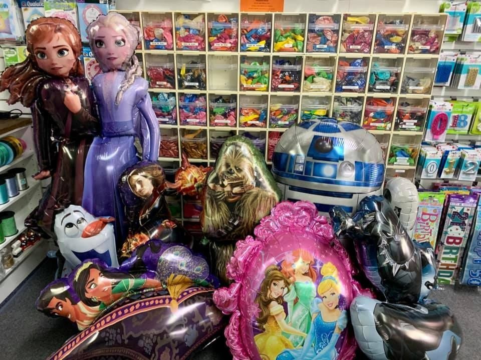 Balloons of Disney Characters Frozen Princesses — Creative Events Innisfail in Mission Beach, QLD