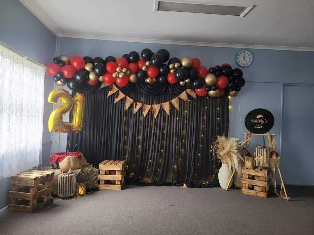 Birthday Backdrop — Creative Events Innisfail in Mission Beach, QLD