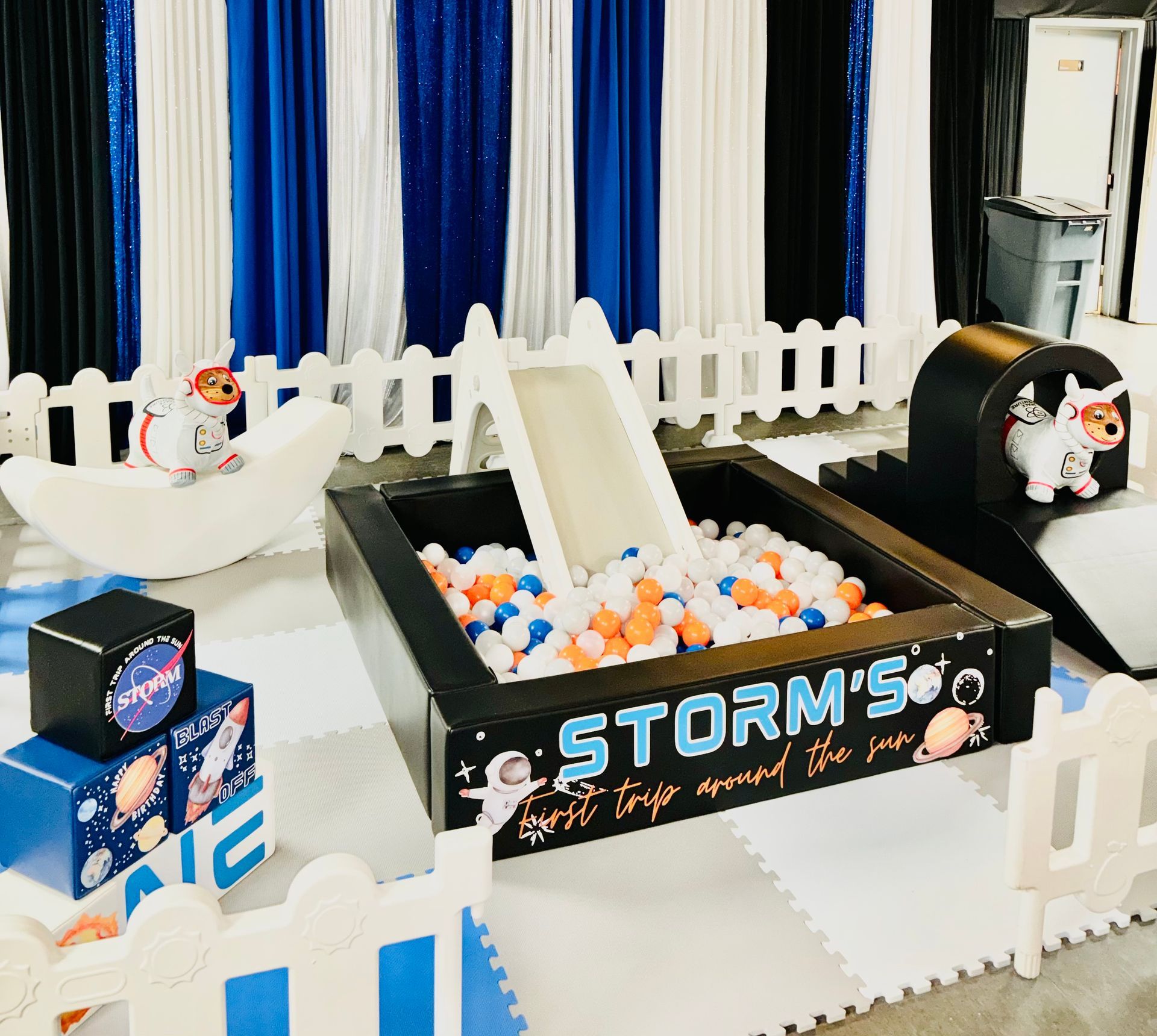 A soft play set up in Philadelphia 