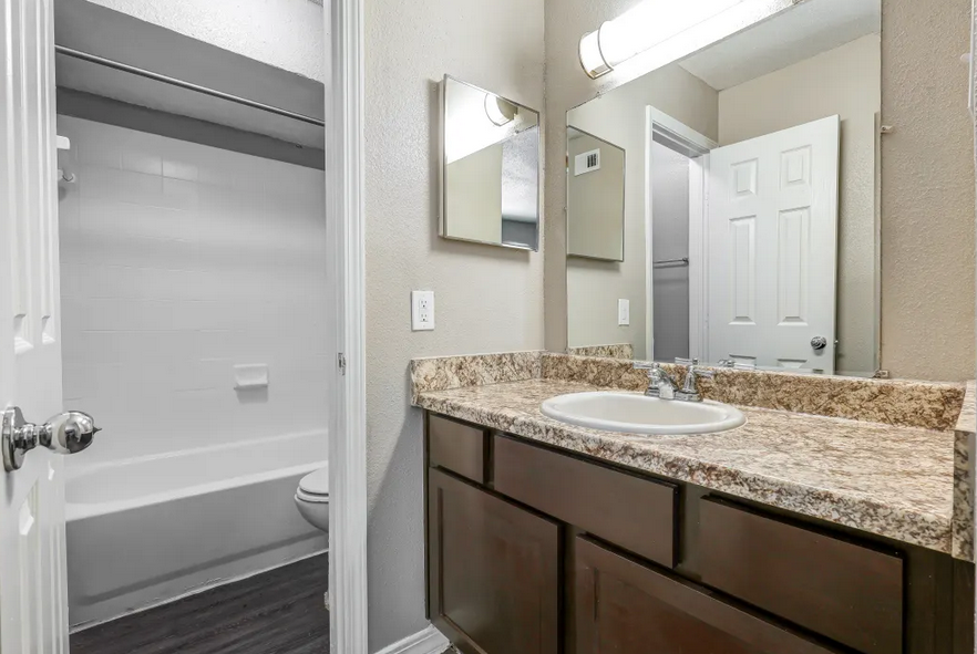 bathroom Village 2 apartments