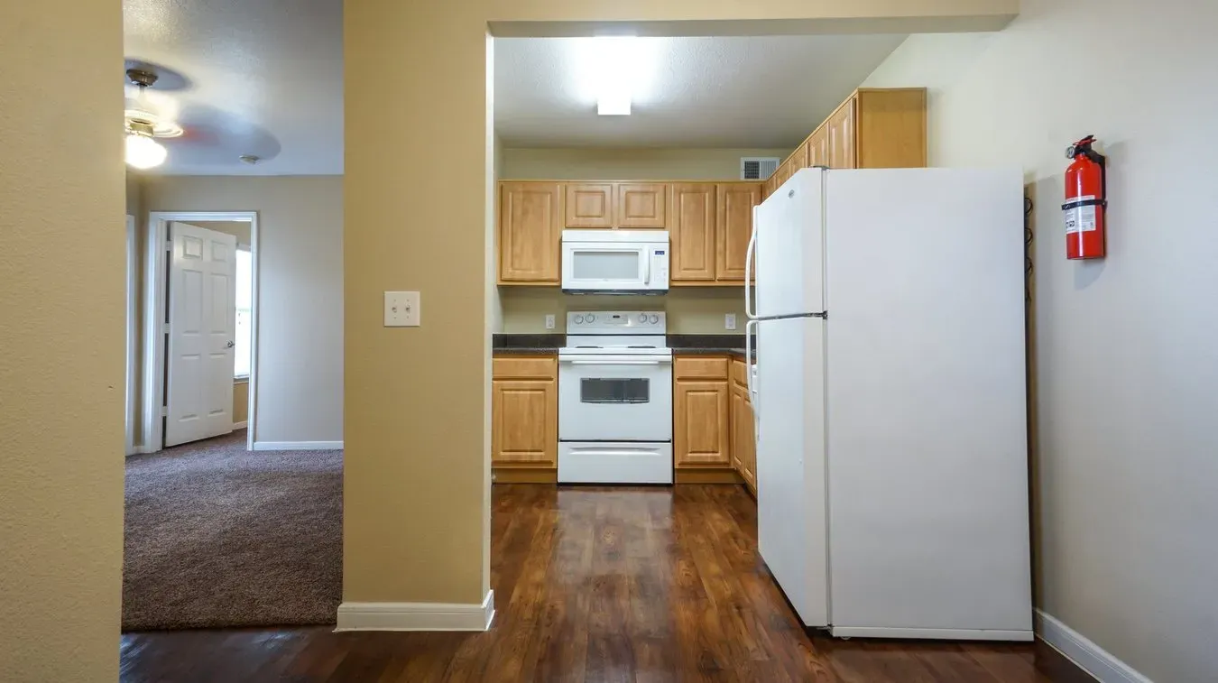 premier on woodfair kitchen and living room
