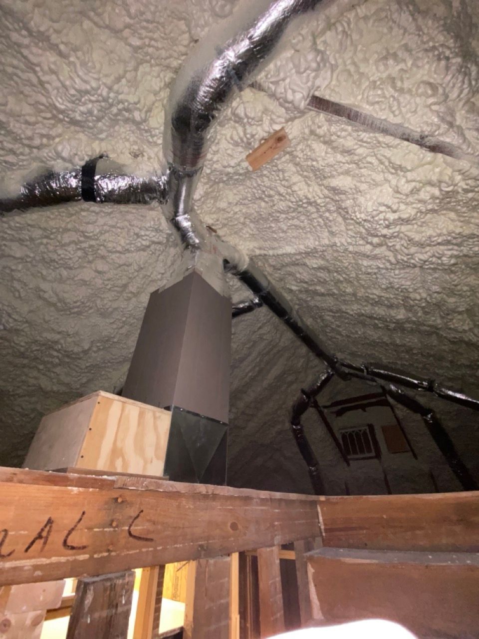 spray foam insulation