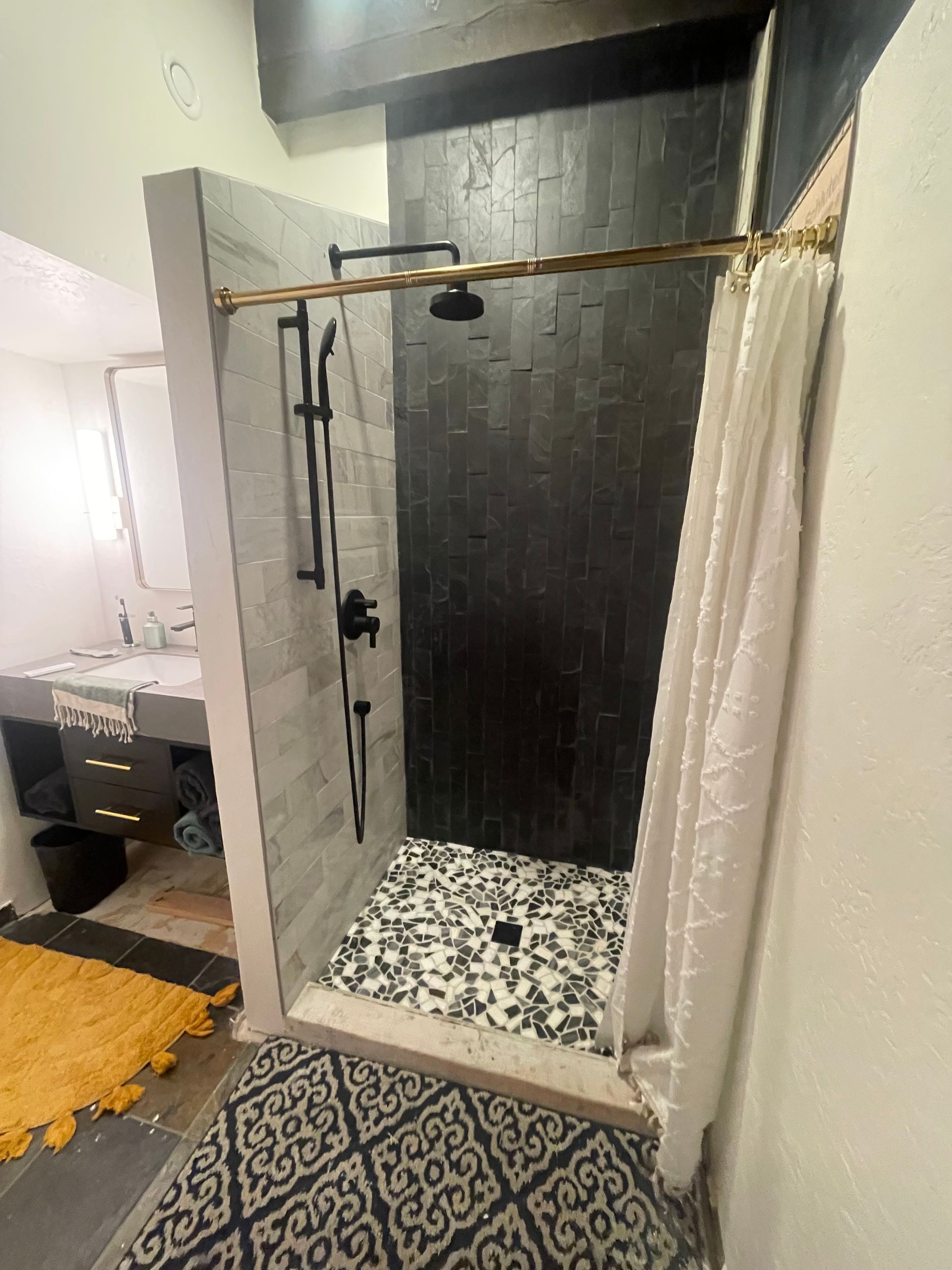 custom tile shower in Truckee