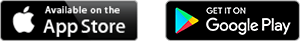 Logos for App Store and Google Play, with Apple Logo and Google Play Triangle — Wright Partners in Dubbo, NSW
