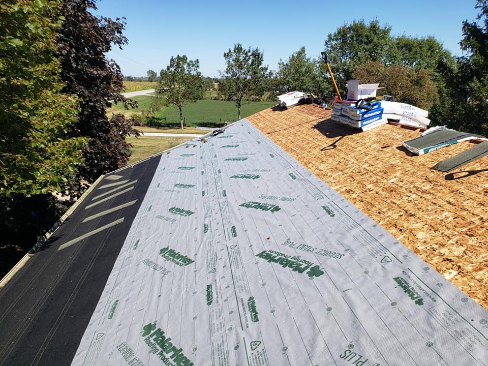 Roof With Interwrap Titanium — Norwalk, IA — Roofing Experts