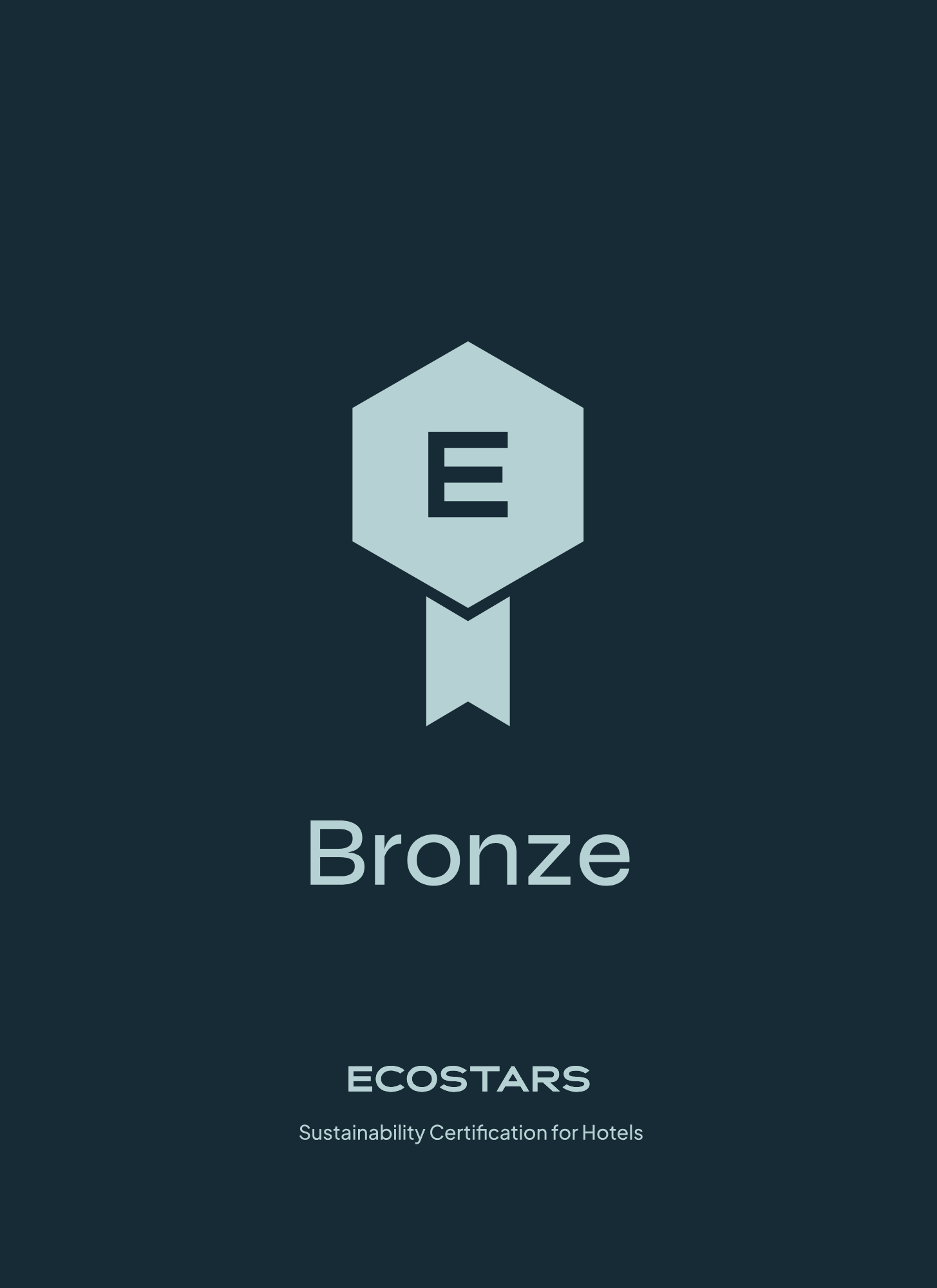Insignia de bronce con un emblema 