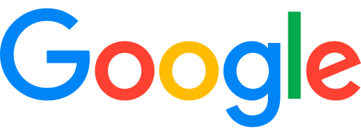 Logotipo de Google en letras azules, rojas, amarillas y verdes sobre un fondo blanco.