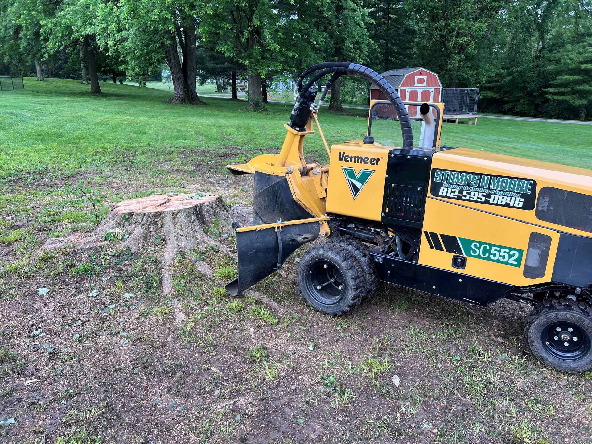 Tree Stump Removal — Scottsburg, IN — Stumps N Moore