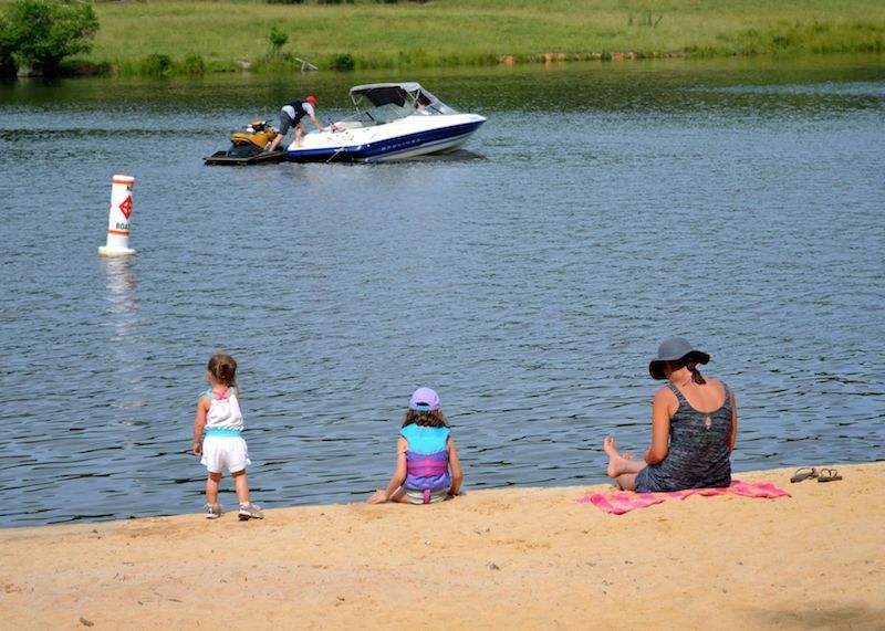 Boat and sand
