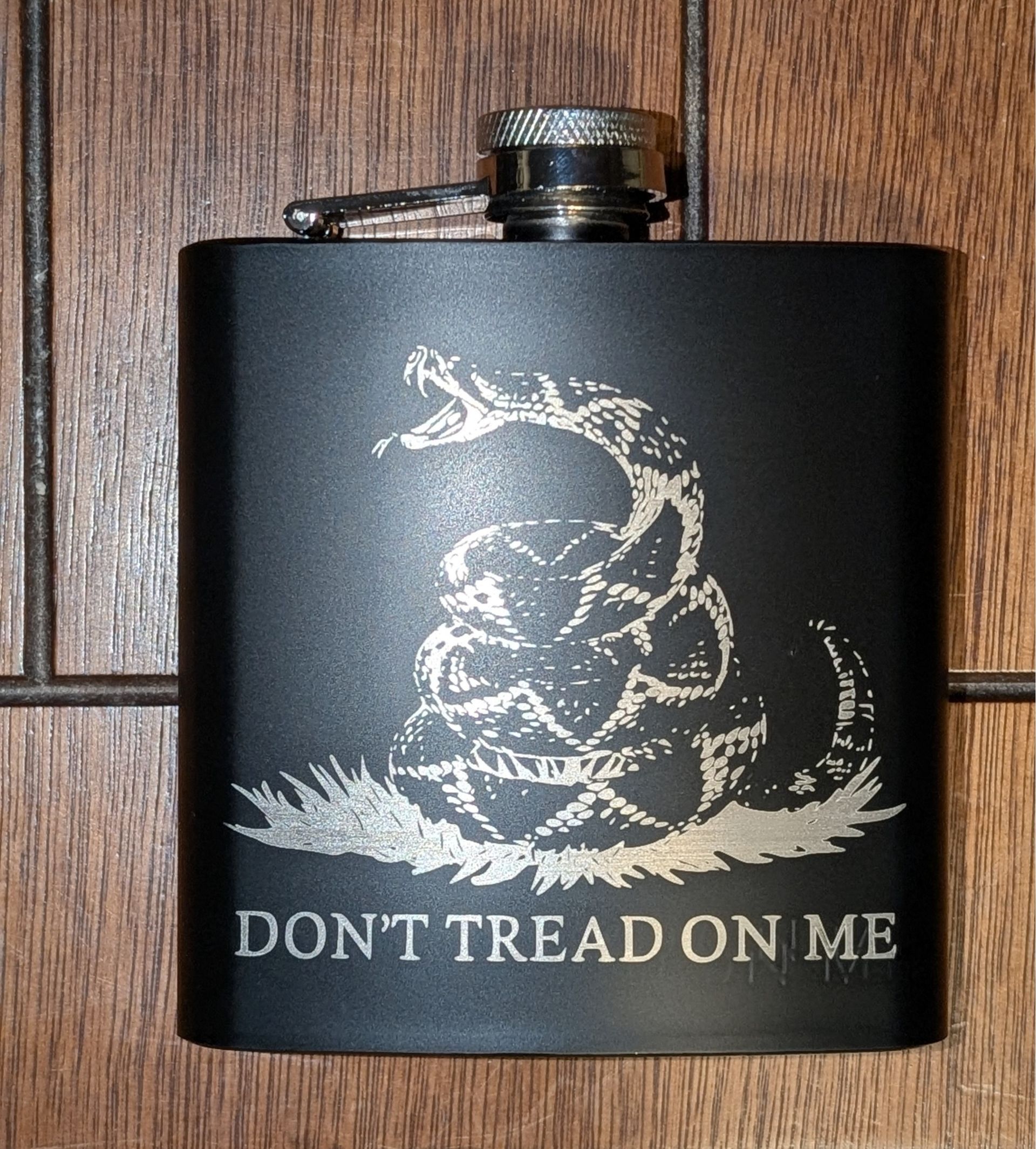 Engraved Flask