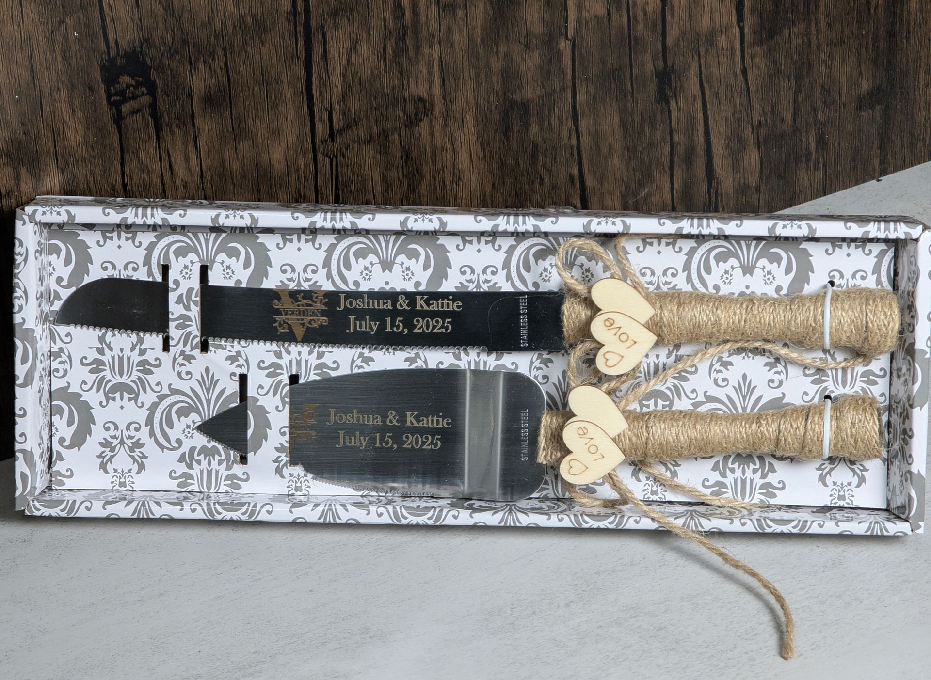 Cake Knife Server Set