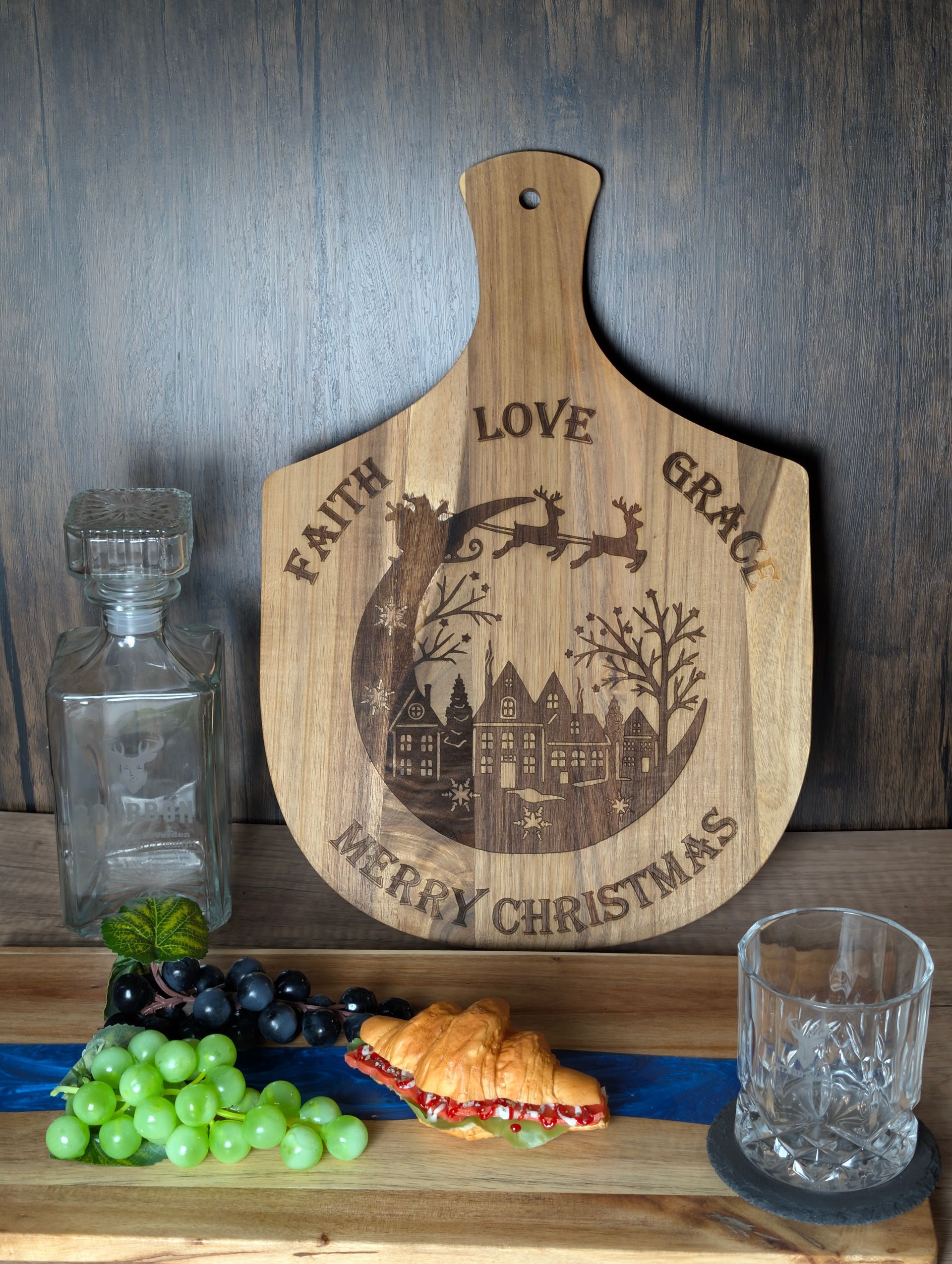 Custom Engraved Charcuterie Board