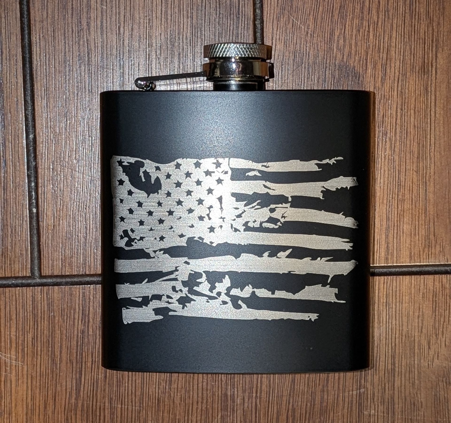 Engraved Flask
