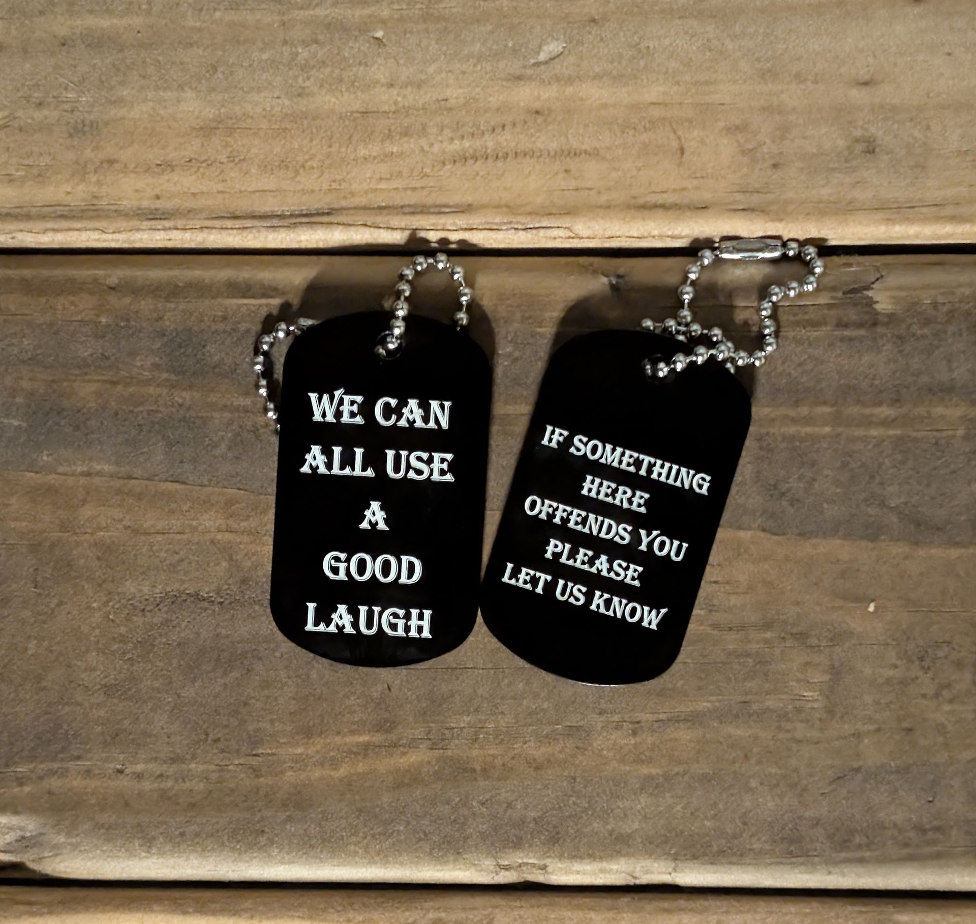 We Can All Use A Good Laugh Key Chain