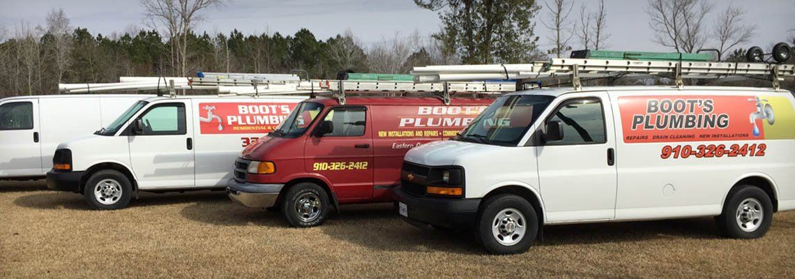 Boots Plumbing Services — Water Line Installation in Jacksonville, NC Boots Plumbing Services — Water Line Installation in Jacksonville, NC