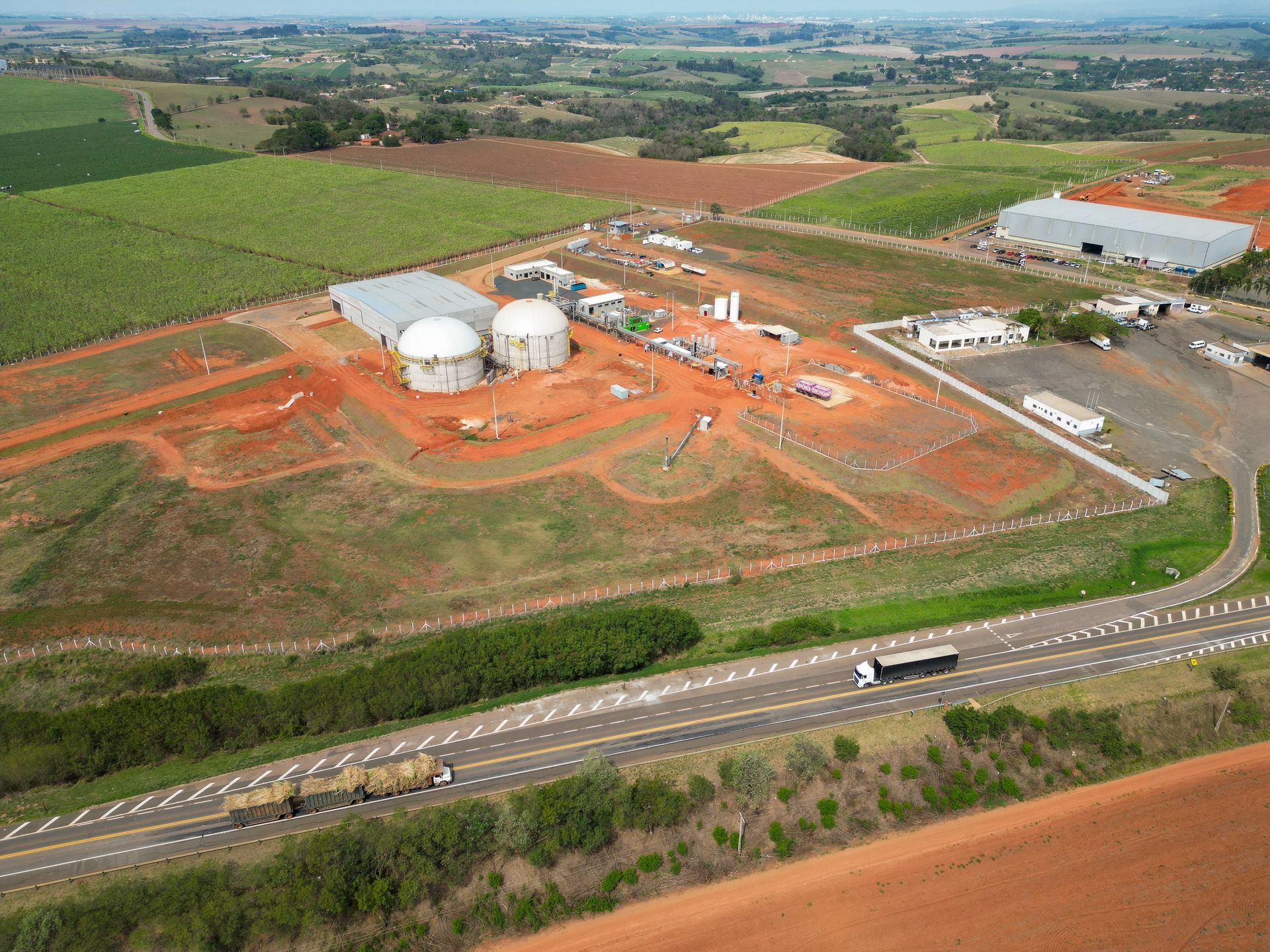 Uma vista aérea CRIGEO