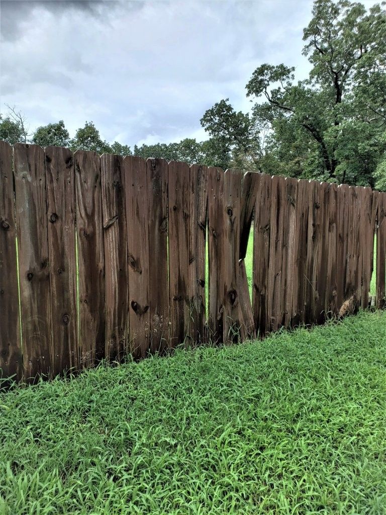fence in need of repair