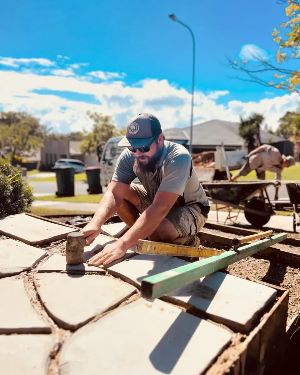 A Landscaper with A Beard and Cap — Creative Landscapes Coffs Harbour in Korora, NSW