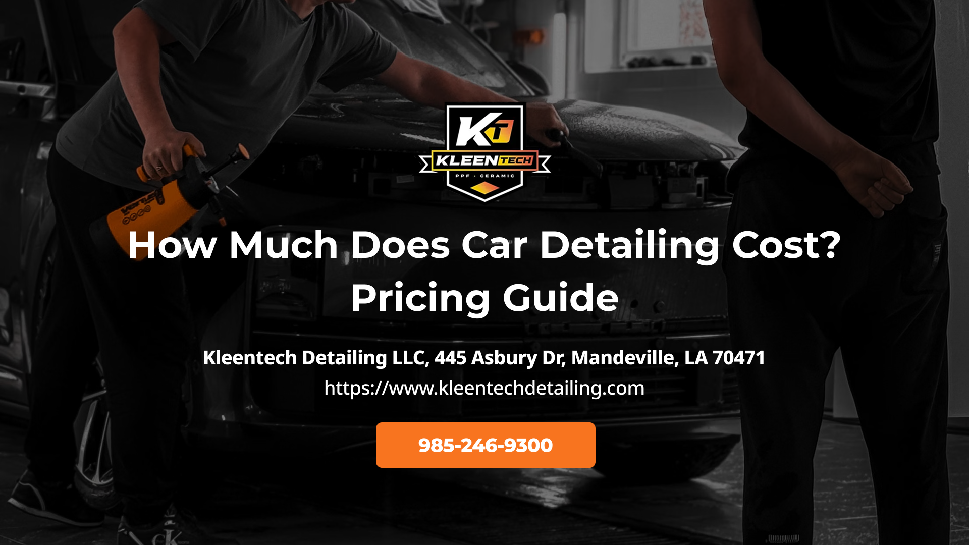 Car detailing pricing guide