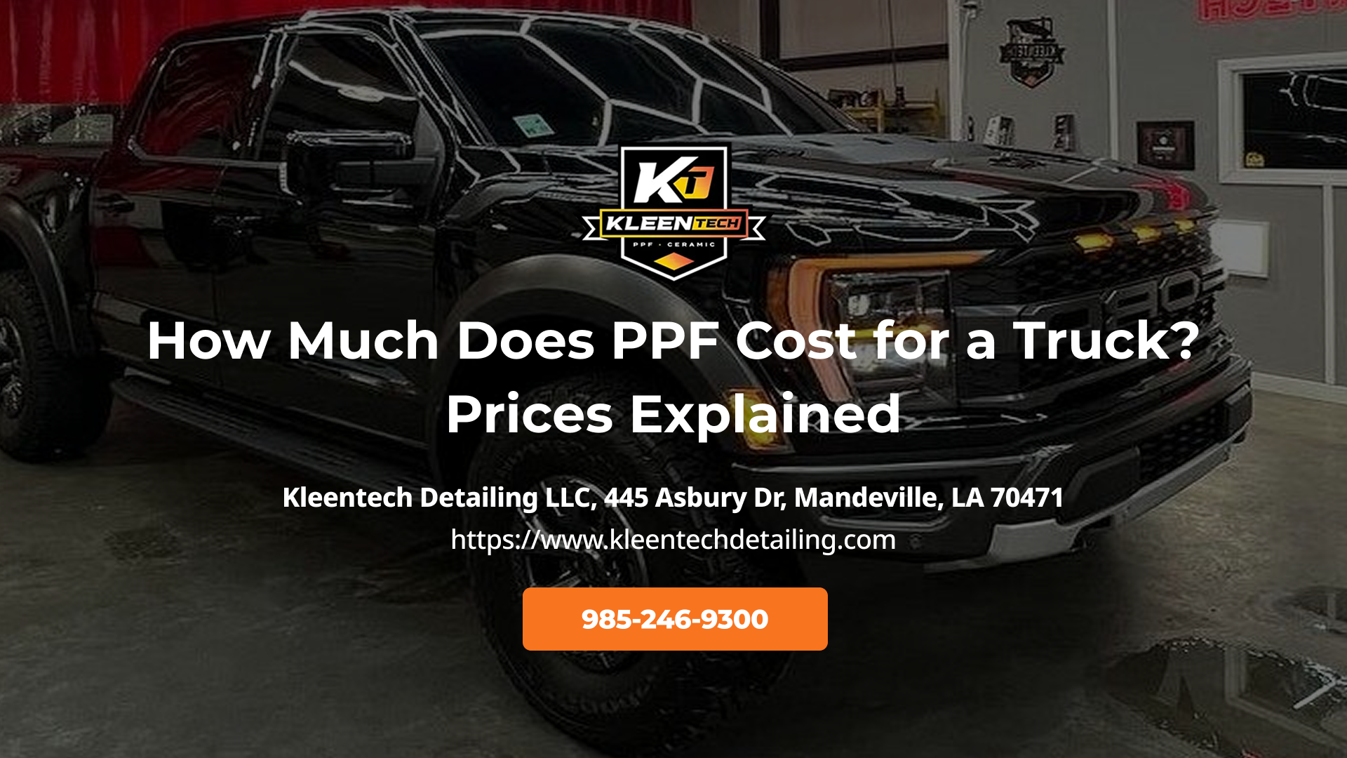 How Much Does PPF Cost for a Truck? Prices Explained
