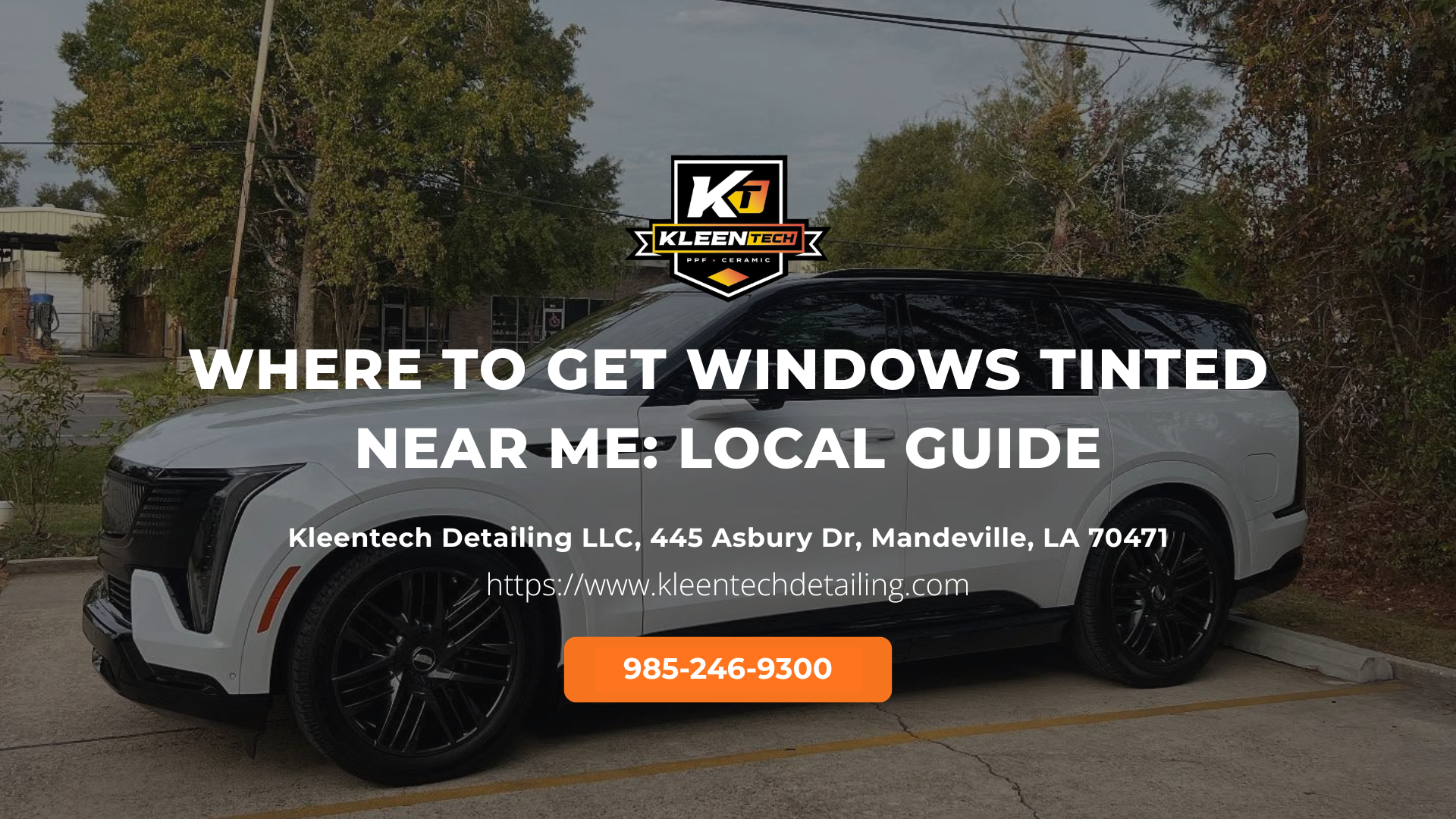 Where to Get Windows Tinted Near Me