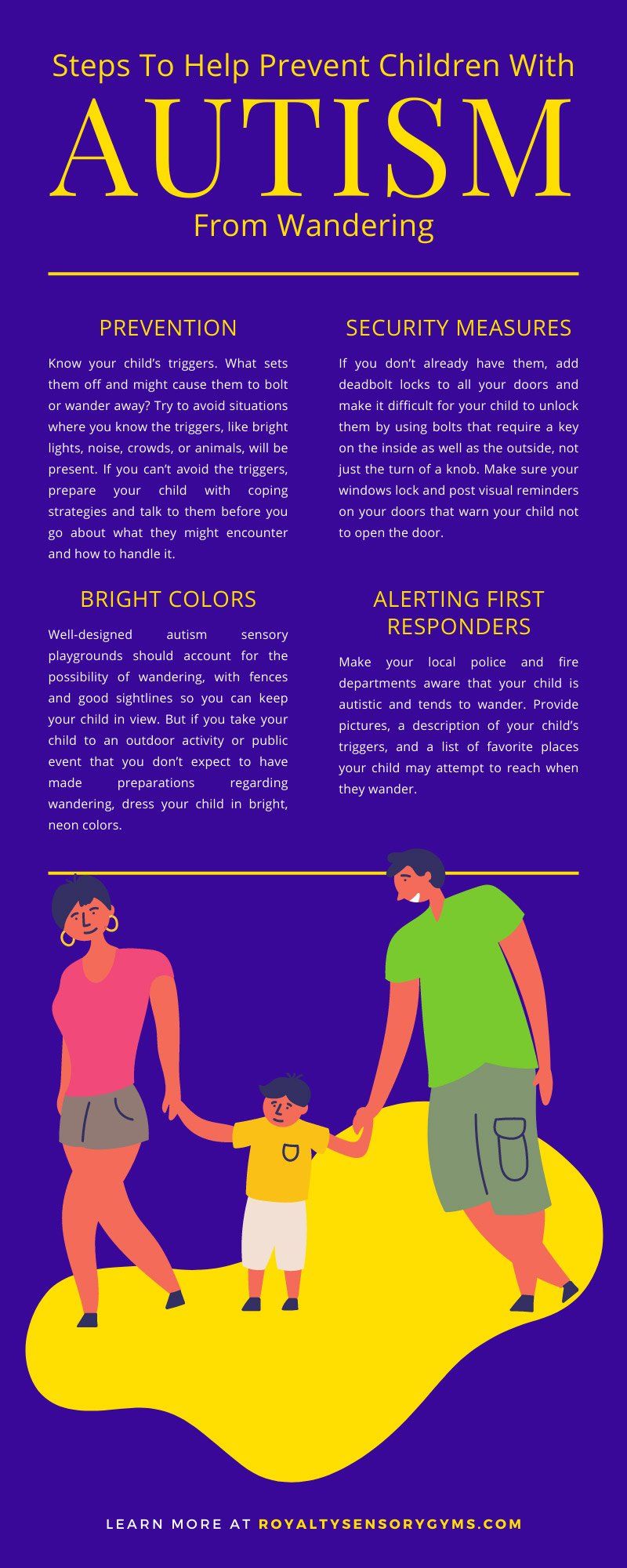 7 Steps To Help Prevent Children With Autism From Wandering