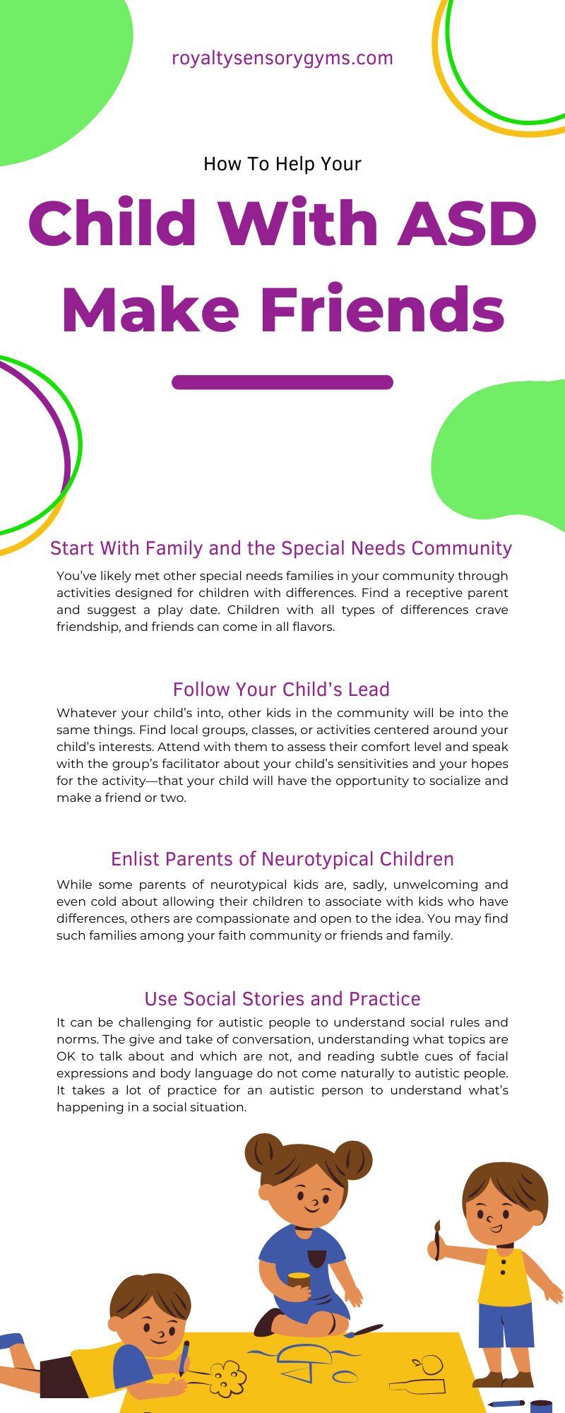 How To Help Your Child With ASD Make Friends