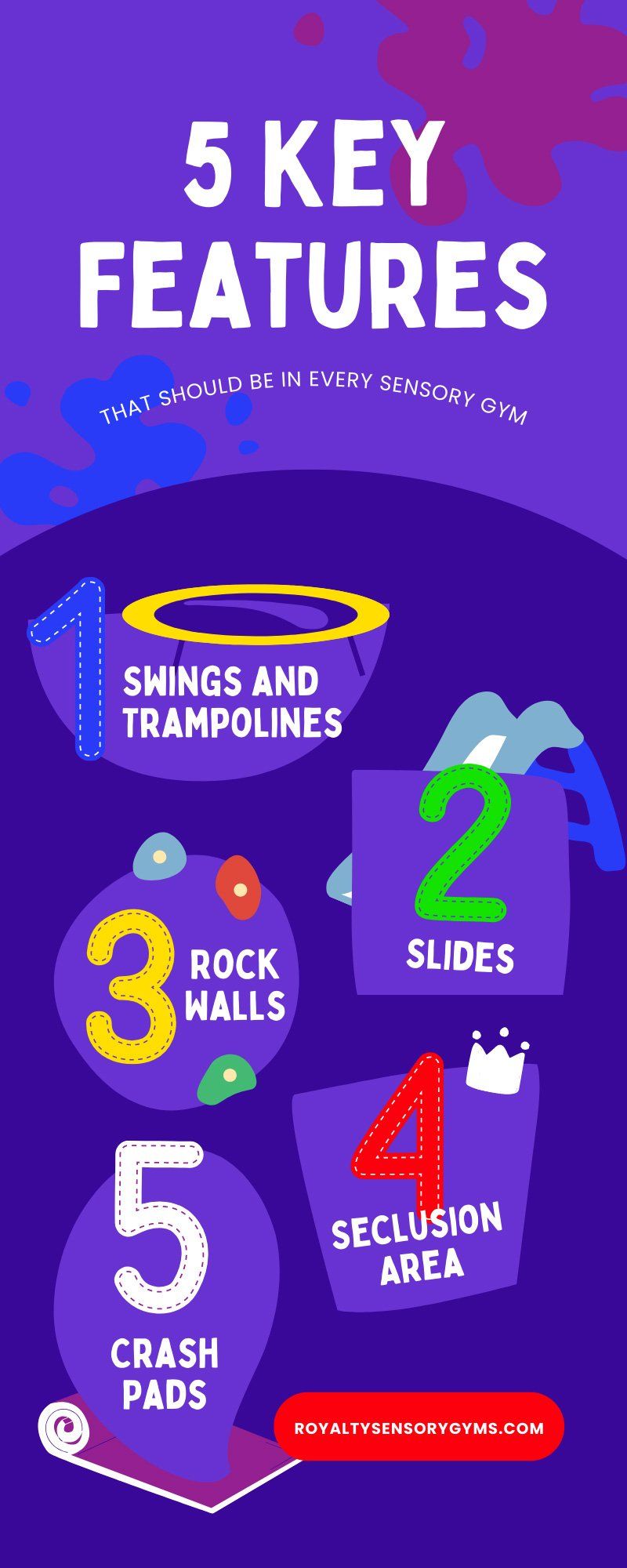 5 Key Features That Should Be in Every Sensory Gym
