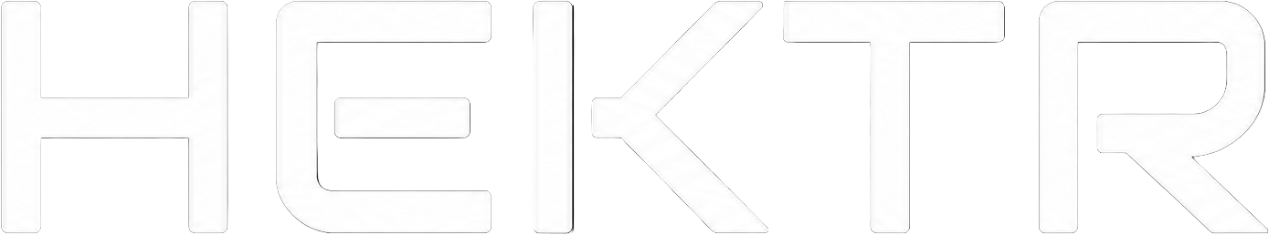 Faint white “TEKTR” logo on a white background