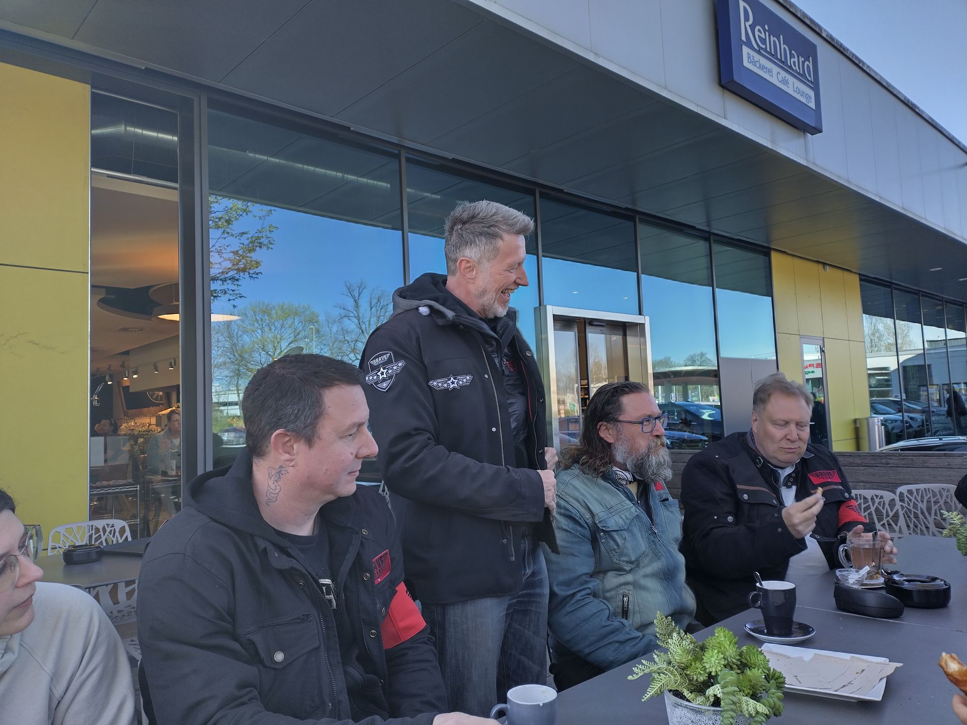 Briefing vor dem Ride-Out durch den President