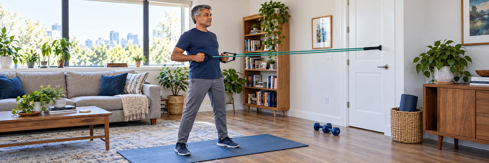 At-Home Fitness Strong Body and Calm Mind