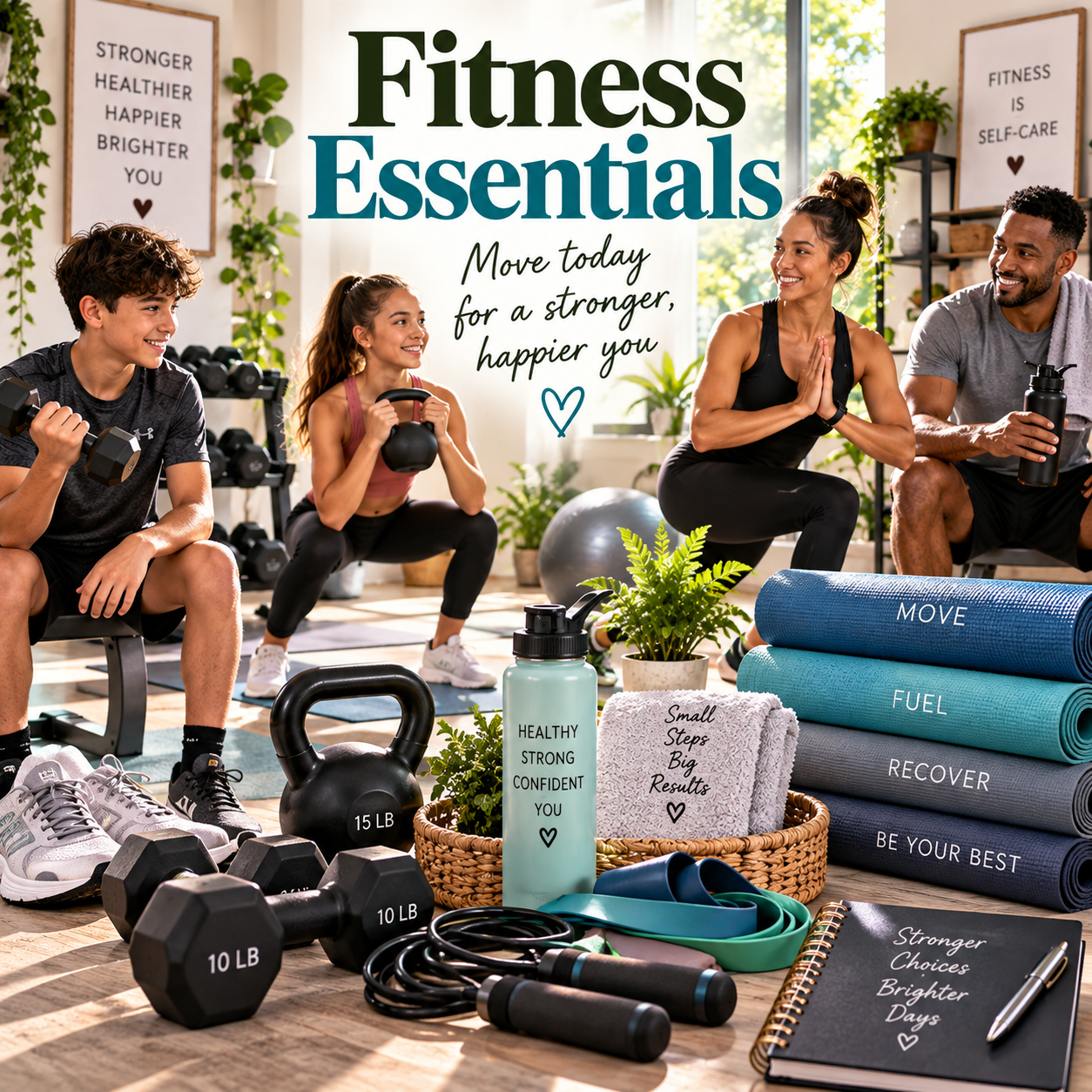 Fitness Essentials workout Amazon picks