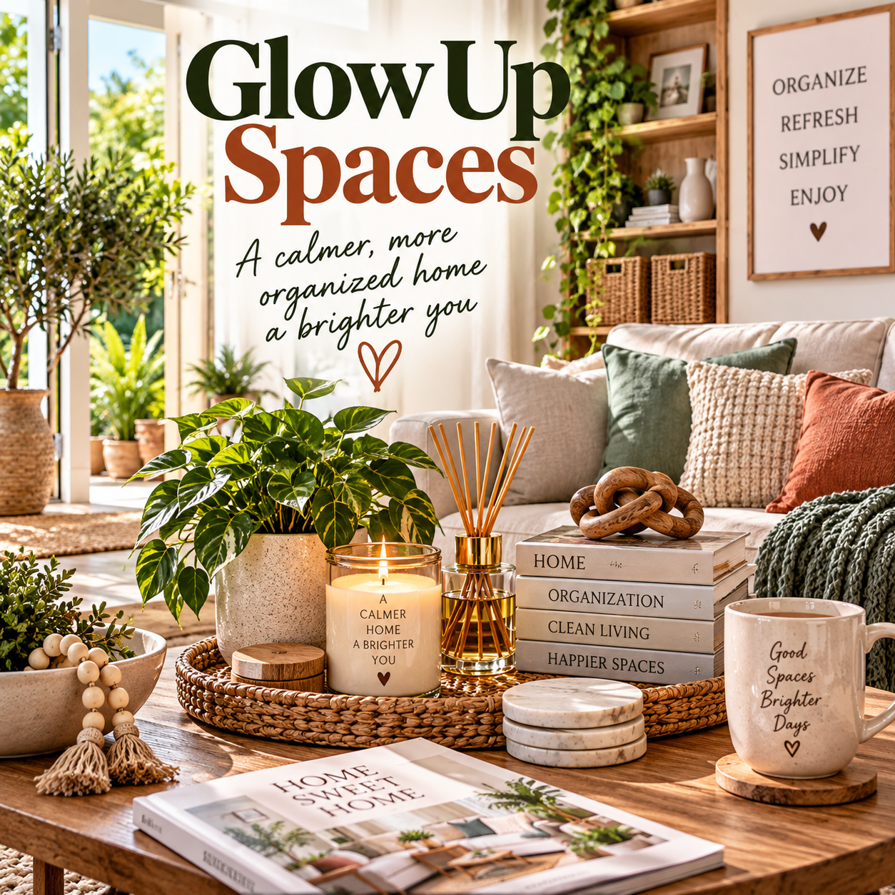 Glow Up Spaces home and decor Amazon picks