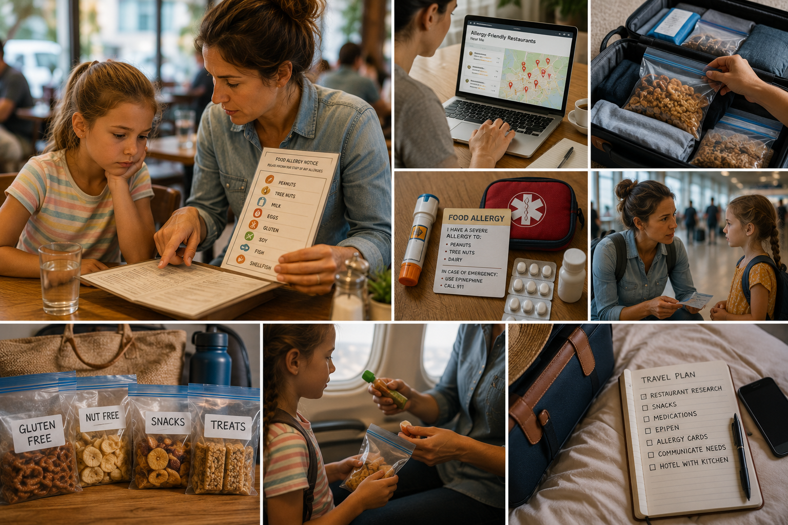 travel and food allergies