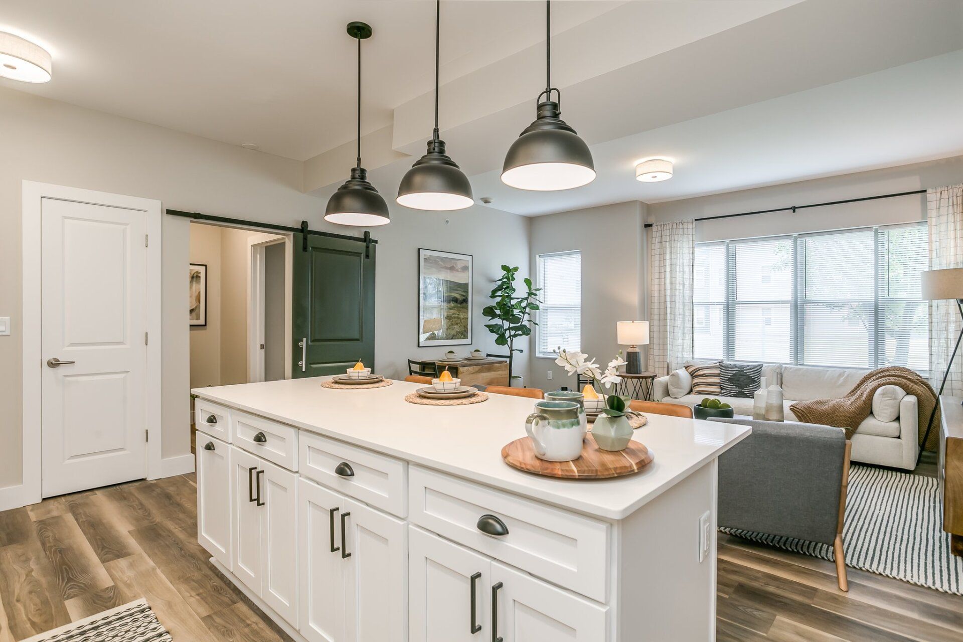 Large kitchen island