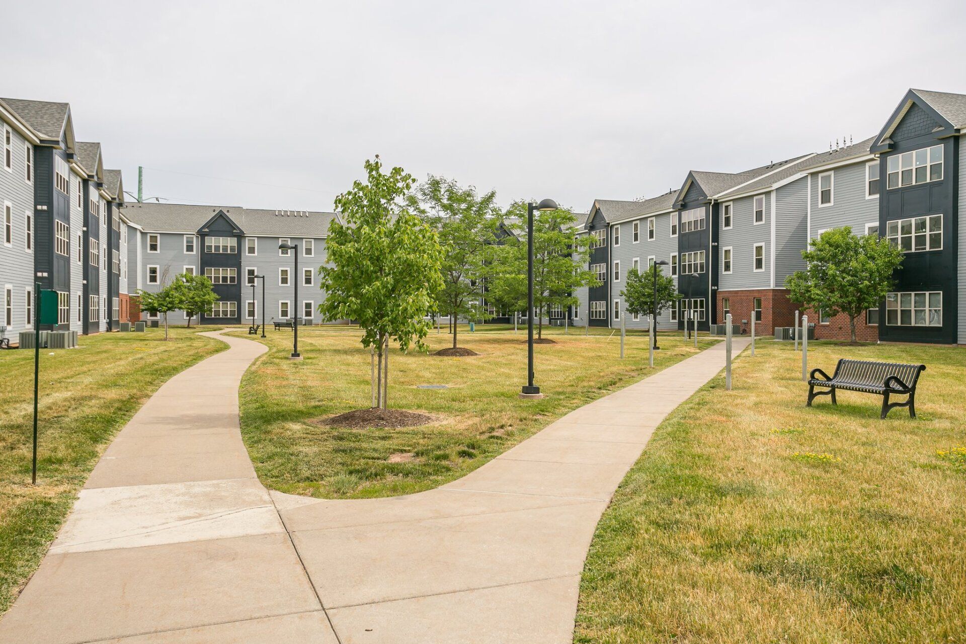Outdoor courtyard 
